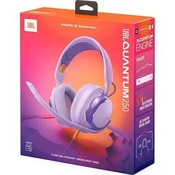 Ігрові навушники JBL Quantum 250 Purple (JBLQTUM250PUR) [159484] - мініатюра 6