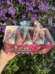 Зефір Морозиво Ріжок 10 г 30 шт