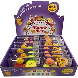 Іграшки колекційні у наборі Monster Gum mochi squishy Снек бар (T25003)