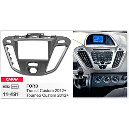 Перехідна рамка Ford Transit Custom, Tourneo Custom Carav 11-491 - мініатюра 4