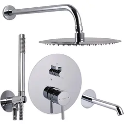 Душова система прихованого монтажу Topaz Loft TLF 32115-H39-C, Хром