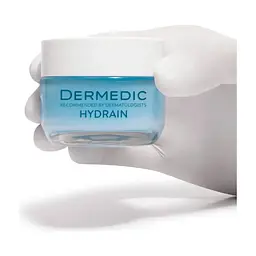 Крем для обличчя Dermedic Hydrain 3 Hialuro Ультра зволожувальний крем-гель 50 мл (5901643172718) - мініатюра 2