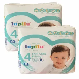 Підгузки Lupilu Skin Care 4 Maxi (8-16 кг), 66 шт