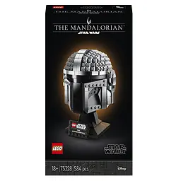 Конструктор LEGO Star Wars Шолом Мандалоріанця 584 деталей (75328)