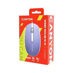 Мишка Canyon M-10 USB Mountain Lavender (CNE-CMS10ML) - мініатюра 6