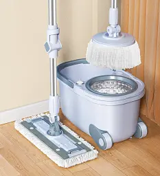 Швабра з віджимом та відром Homettler Magician Plus Spin Mop (CM001) - мініатюра 8