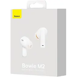 Бездротові навушники Baseus Bowie M2 NGTW140002 White - мініатюра 7
