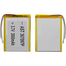 Акумулятор 367097P універсальний з контролером, 3,2 х 71 х 95 мм (3000 mAh)/Nomi Corsa Tablet C070010/Nomi Corsa Pro C070020