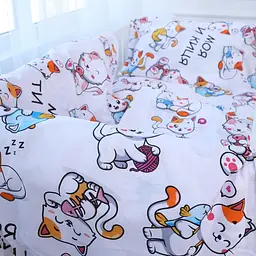 Простирадло дитяче MirSon Бязь Kids Time 17-4817 Lucerne 110х160 см (2200009024849) - мініатюра 4