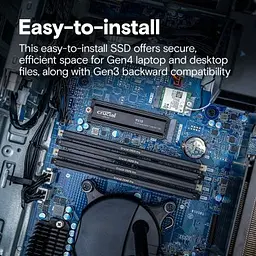 Накопичувач SSD M.2 2280 1TB P310 with heatsink Micron (CT1000P310SSD5) - мініатюра 5