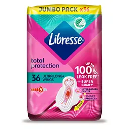 Прокладки гігієнічні Libresse Ultra Long 36 шт. - мініатюра 2