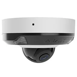 IP-Камера дротова DomeCam Mini HL white, 5мп, 4мм, гібридне підсвічування IR 15м, білий Led 15м Ajax teh0015956 - мініатюра 5