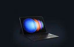 Чохол із клавіатурою для планшета Xiaomi Pad 6s Pro чорний - мініатюра 7