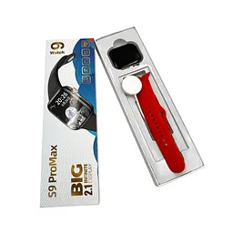 Смарт-годинник BIG S9 Pro Max 45mm, IP65, 230 mAh, Orange (BIGS9POrange) - мініатюра 2