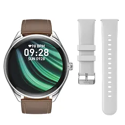 Смарт-годинник Hoco Y22 Amoled 36mm, 200 mAh, IP67 Silver (6942007628990) - мініатюра 3