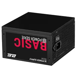 2E Блок живлення Basic Power (400W), 80%, 120мм, 1xMB 24pin(20+4), 1xCPU 8pin(4+4), 3xMolex, 4xSATA, 1xPCIe 8pin(6+2) - мініатюра 5