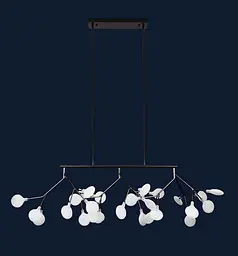 Люстра LED PETALS Levistella 918LP264-27 BK+WH - мініатюра 2