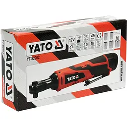 Тріскачка ударна акумуляторна Yato Li-Ion 12 В 3/8" 45 Нм (YT-82902) - мініатюра 5