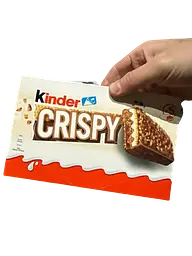 Шоколадні батончики Kinder Crispy 5 шт х 34 г - мініатюра 2