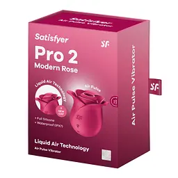 Вакуумний стимулятор клітора з вібрацією Satisfyer Pro 2 Classic Blossom 7 см рожевий - мініатюра 6