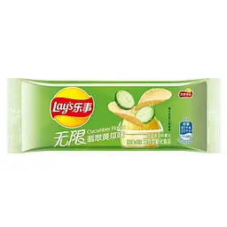 Чіпси Lay's Sizzed Cucumber зі смаком огірка 40 г