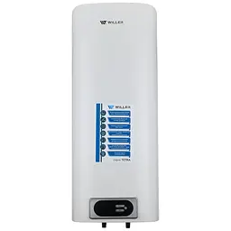 Водонагрівач Willer Tetra 2 кВт, сухий ТЕН, 50 л, прямокутний, вертикальний, білий (EV50DRI)