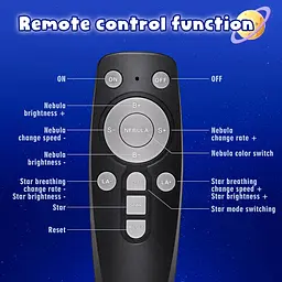 Проектор галактики астронавта Star Light Space Buddy Starry Projection Night Lights Ceiling Spacebuddy - мініатюра 7