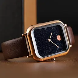 Наручний годинник жіночий Skmei 9187 Rose Gold leather, 9187LRG (18403) - мініатюра 2