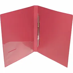 Папка пластикова зі швидкозшивачем, A4 BM.3407-99 BUROMAX (4823078952097) Червоний - мініатюра 2