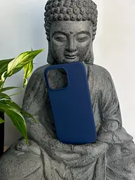 Чохол MAKE Apple iPhone 15 Pro Max Silicone Navy Blue
