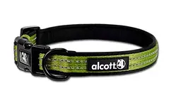 Нашийник для собак Alcott S 25-35 см - зелений