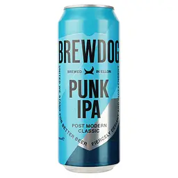 Пиво BrewDog Punk IPA светлое 5.4% 0.5 л ж/б