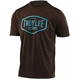 Велоджерсі Troy Lee Designs Flowline S/S Jersey Station Dark Brown/Blue XL (1106-335794015)