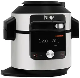 Мультиварка-скороварка Ninja Foodi Max SmartLid Multi-Cooker 7.5 л ​(OL750EU) - мініатюра 2