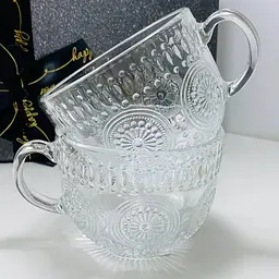 Набір чашок скляних Deli Glass Madison 440 мл 6 шт. (87ZB322B/6) - мініатюра 6