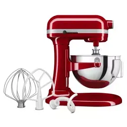 Кухонна машина KitchenAid Heavy Duty 5,2 л 5KSM55SXXEER з підйомною чашею, червоний - мініатюра 4