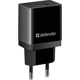 Зарядний пристрій Defender UPС-11 1xUSB,5V/2.1А, кабель micro-USB (83556)