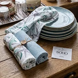 Набір рушників кухонних бавовна 100% SOHO Freshness 40х60 см 2 шт (BS 85473) - мініатюра 2