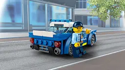 Конструктор LEGO City Поліцейський автомобіль 94 деталей (60312) - мініатюра 7