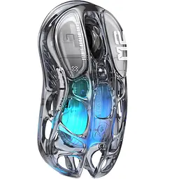 Ігрова Миша GravaStar Mercury M2 - Transparent Black (GRAVASTARM2_XTAL_BLK)