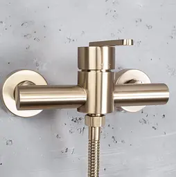 Змішувач для душу Rea Ontario brushed gold REA-B5501 - мініатюра 4
