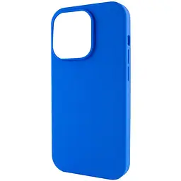 Чохол Silicone Case Full Protective (AA) NO LOGO для Apple iPhone 13 Pro Max (6.7) Синій / Capri Blue - мініатюра 3