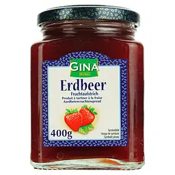 Джем Gina полуничний 400 г 