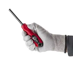 Викрутка магнітна 1/4", 10*50 мм, з комплектом насадок 15 од. CrV INTERTOOL HT-0415 - мініатюра 5