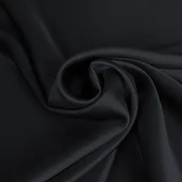 Наволочка Cosas Black сатинова 70х70 см чорна (Satin_Black_70) - мініатюра 5