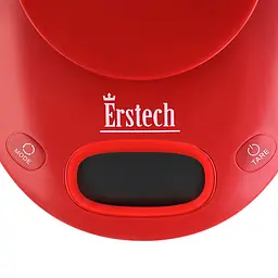 Ваги кухонні електронні з чашею до 5 кг EKS-5181, ERSTECH Червоний 87292 - мініатюра 5