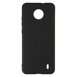Чехол-накладка для смартфона Nokia C10/C20, противоударный, силиконовый, термополиуретановый (ТПУ), с защитой камеры и корпуса, черный, защита всего корпуса, ArmorStandart (ARM59522)