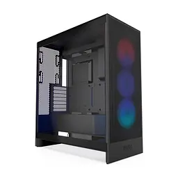 Корпус для ПК NZXT H7 Flow RGB All Black (CM-H72FB-R1)