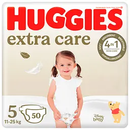 Підгузки Huggies Extra Care 5 (11-25 кг) 50 шт (5029053578132)