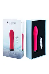 Вібратор Pleasures Star Ruby 13,7 см (рожевий) - мініатюра 4